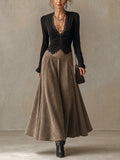 Women's Black Lace Two-Piece Set | Abigail
