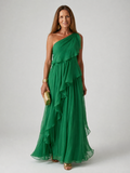 Women's Maxi Dress – One-Shoulder | Harriet