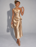 Women's Midi Dress – One-Shoulder | Gundel