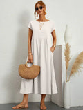 Women's Flowing Midi Dress | Gabrielle