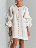 Women's Mini Dress – Button-Front | Rosalie