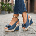 Wilhelmina | Women's Blue Sandals
