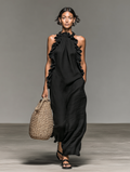 Women's Maxi Dress – Sleeveless | Raven