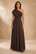 Women's Maxi Dress – One-Shoulder | Rosetta