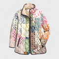 Women's Quilted Jacket – Wide-Leg | Saffron