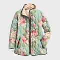 Women's Green Quilted Jacket | Vita